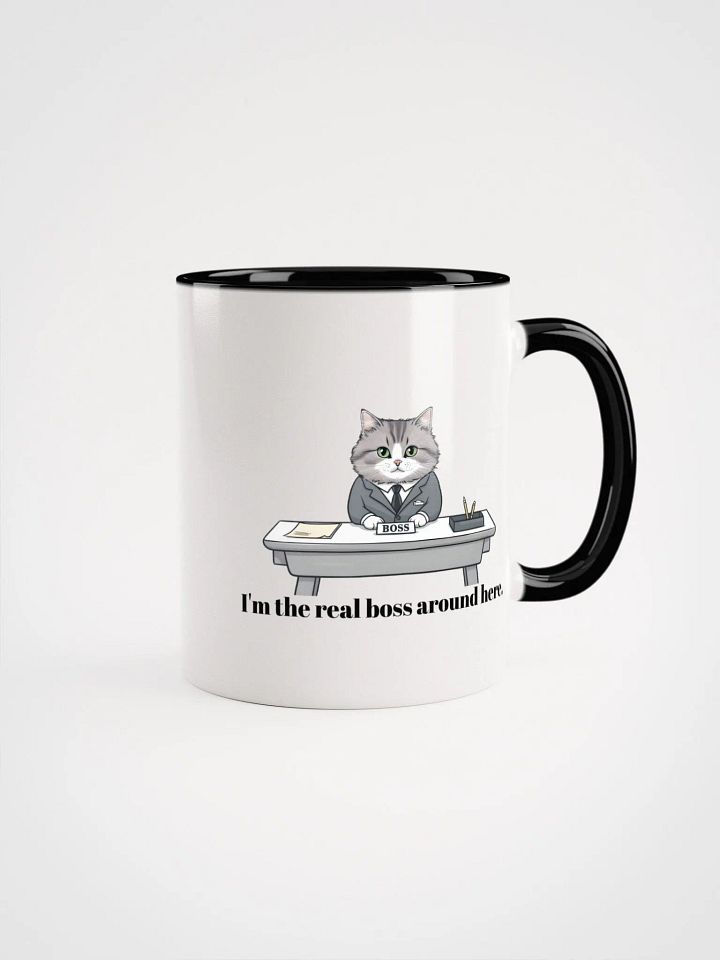 Working Office Cats Coloured Mug product image (1)