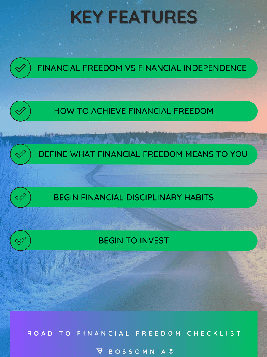 Road To Financial Freedom Checklist product image (2)