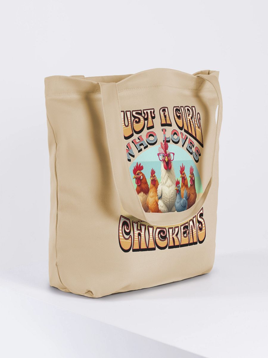 Just A Girl Who Loves Chickens Eco Tote product image (4)