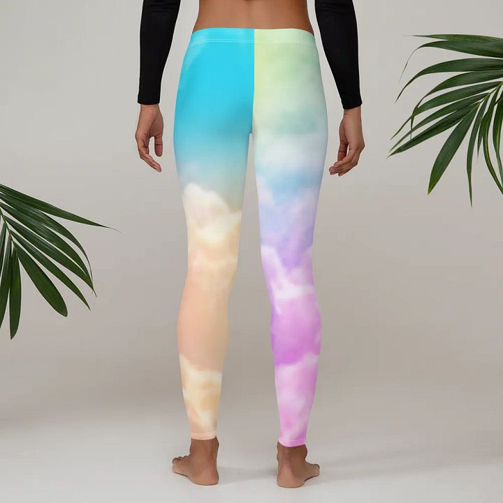 Blur cloud rainbow Design Legging - V7 product image (2)