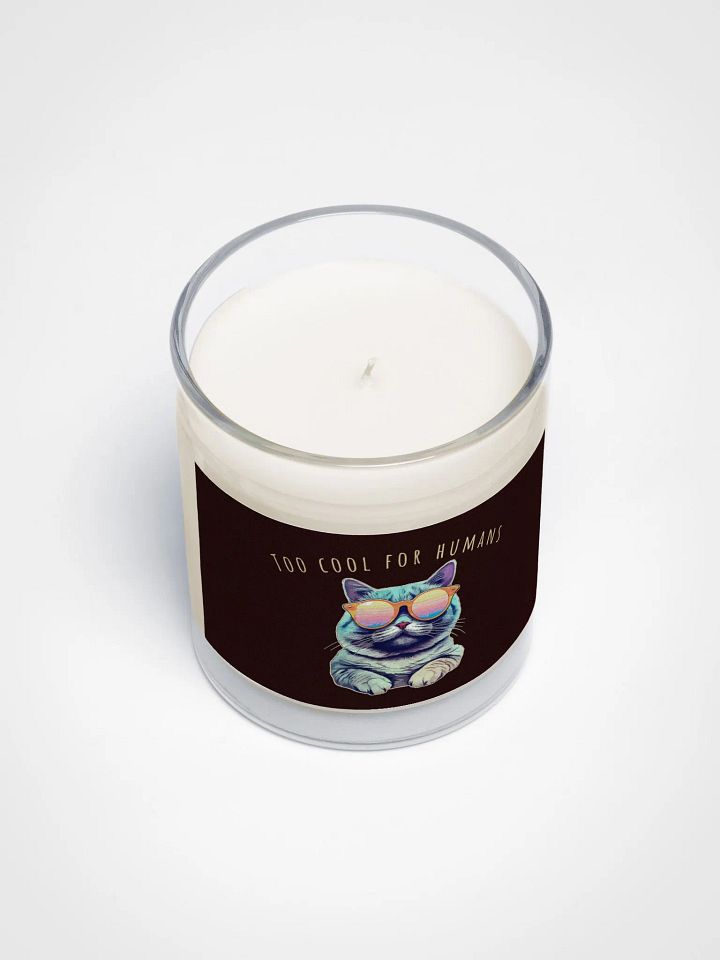 Purrfectly Cool Soy Wax Candle product image (2)