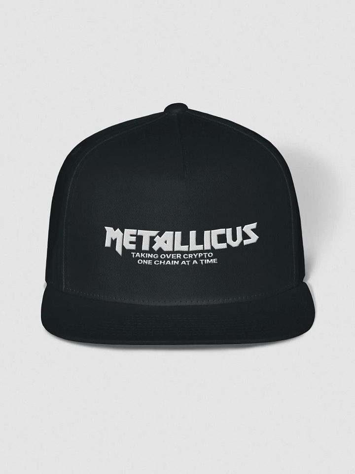 THE UNOFFICIAL METALLICUS TRUCKER HAT [BLACK / RED] product image (2)