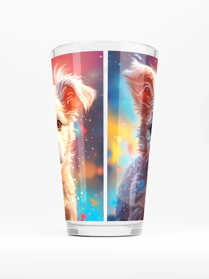 Cute Dog Pint Glass product image (2)