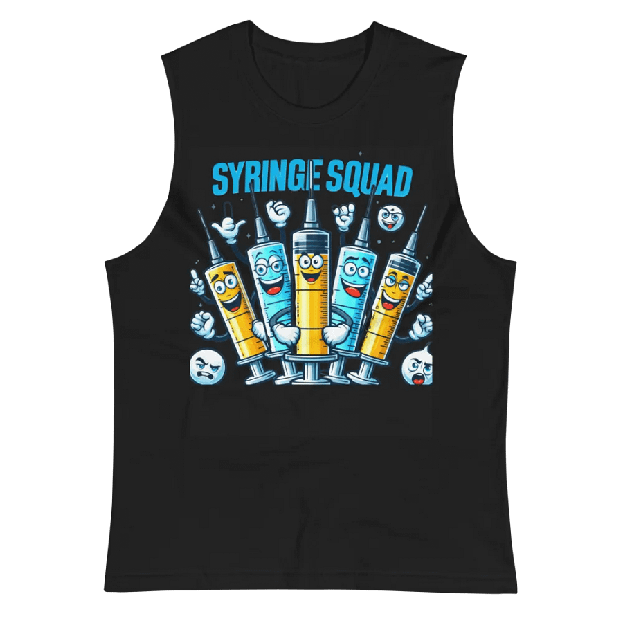 Syringe Squad Unisex Muscle Tank product image (4)