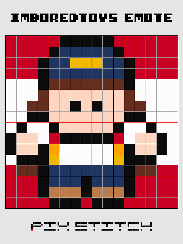 Imboredtoys Emote Pixel Art product image (2)