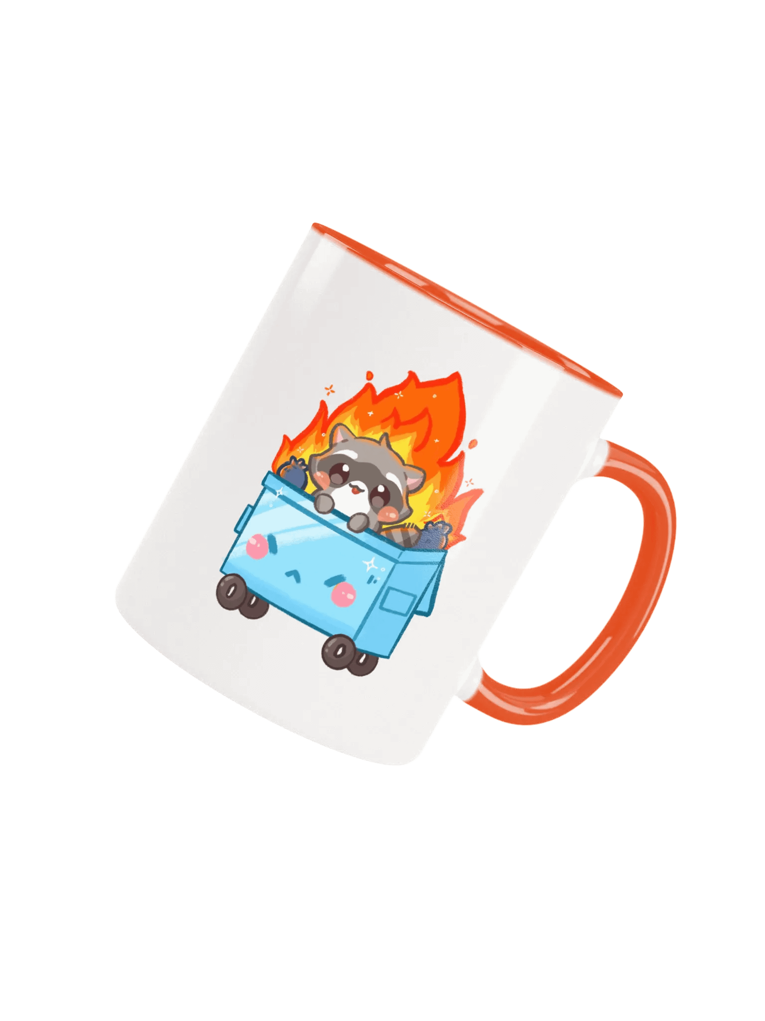RACOON DUMPSTER FIRE MUG product image (1)