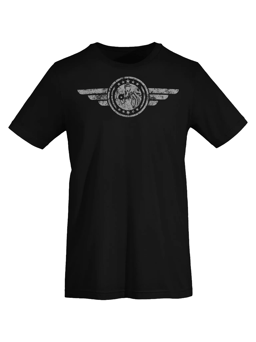 Iron & Grace: Vintage Style Women's Fitness Emblem Tee | Strong & Stylish Workout Top product image (8)