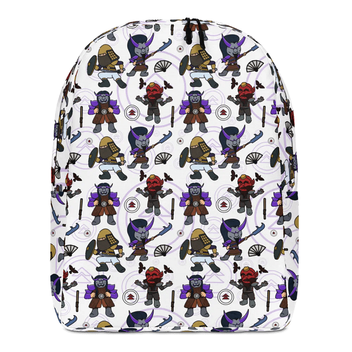Ghost of Tsushima ONI Backpack (white) product image (1)