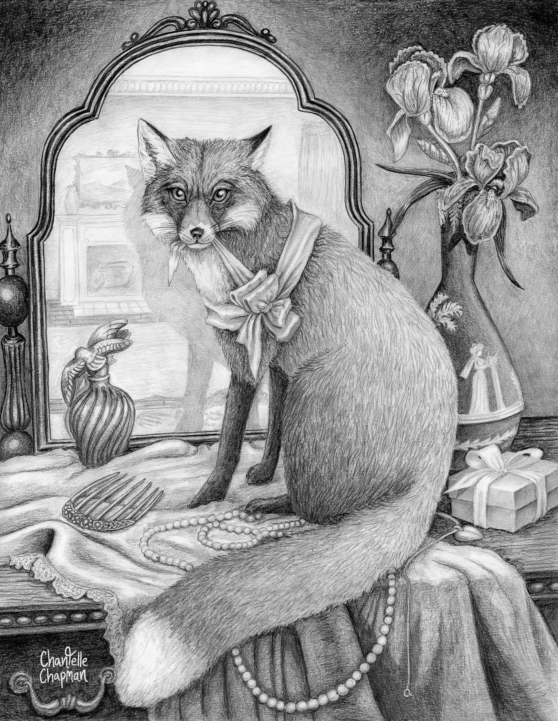 A Taste for the Finer Things (Vixen) - Art Print product image (1)