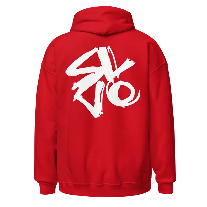 Hoodie Red Large Backprint product image (2)