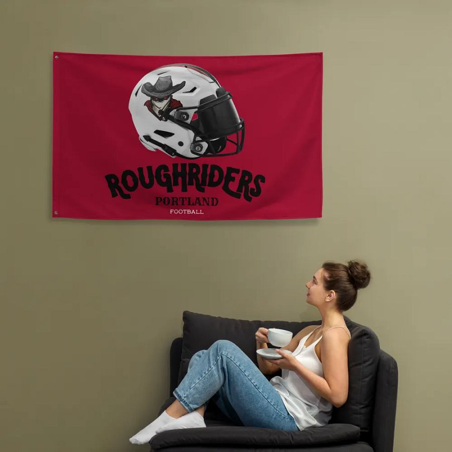 Portland Roughriders Team Flag product image (12)