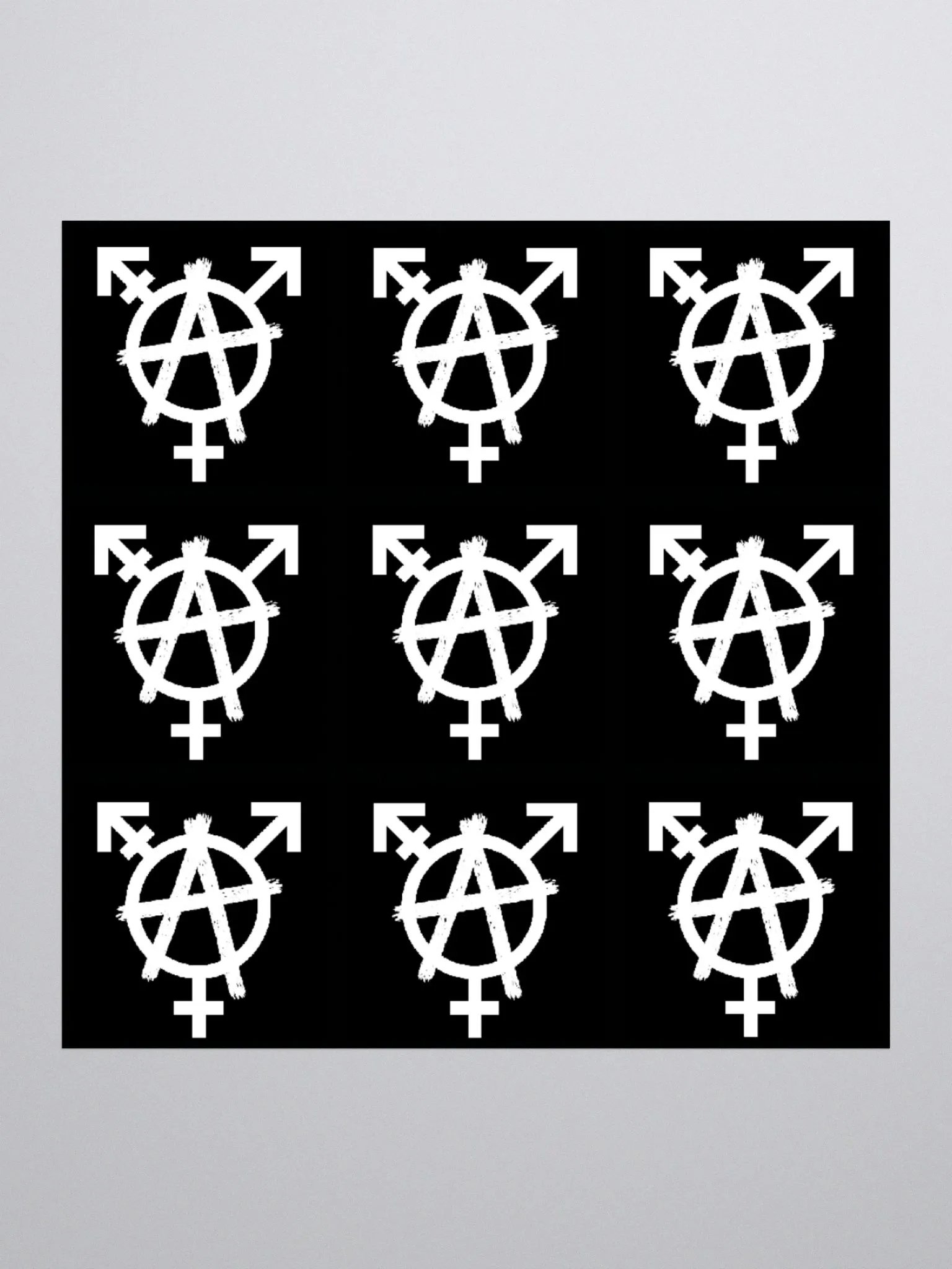Gender ANARCHY Cut-Apart Sticker Pack (3 Sizes!!) product image (1)