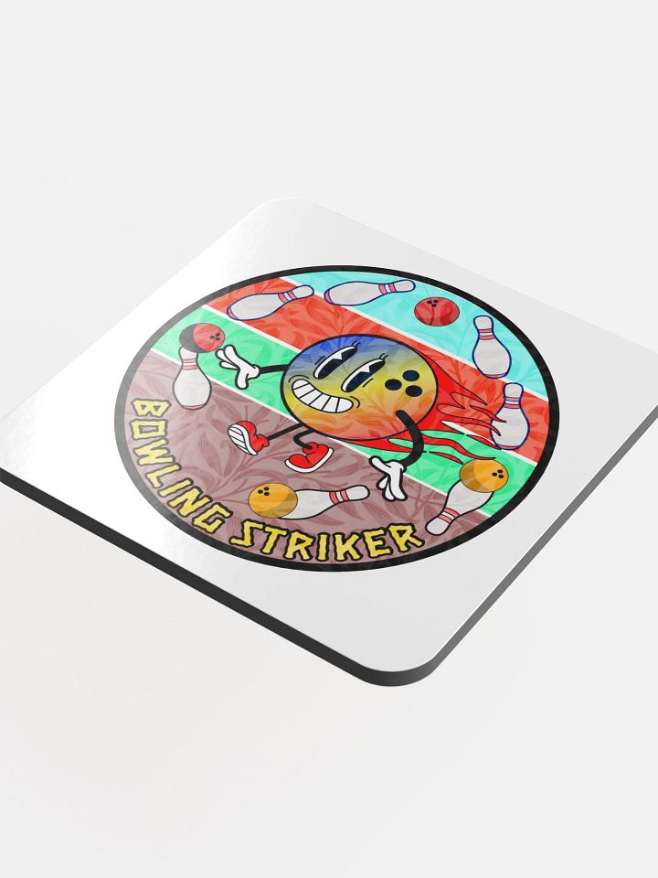 Bowling Striker in Style Coaster Set product image (1)