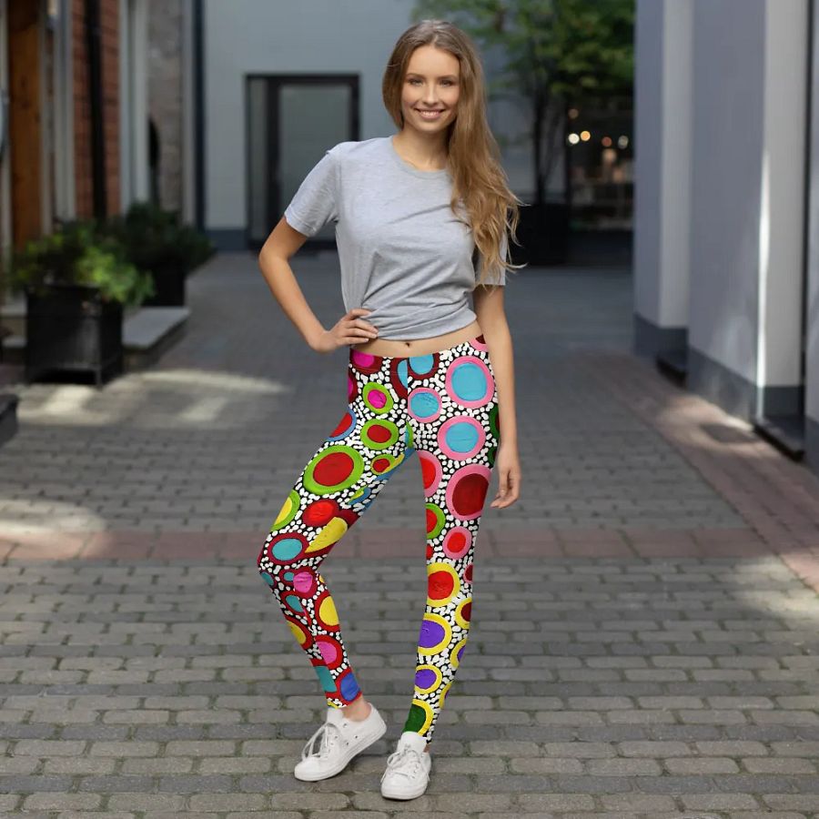 Vibrant Circles All-Over Leggings product image (7)