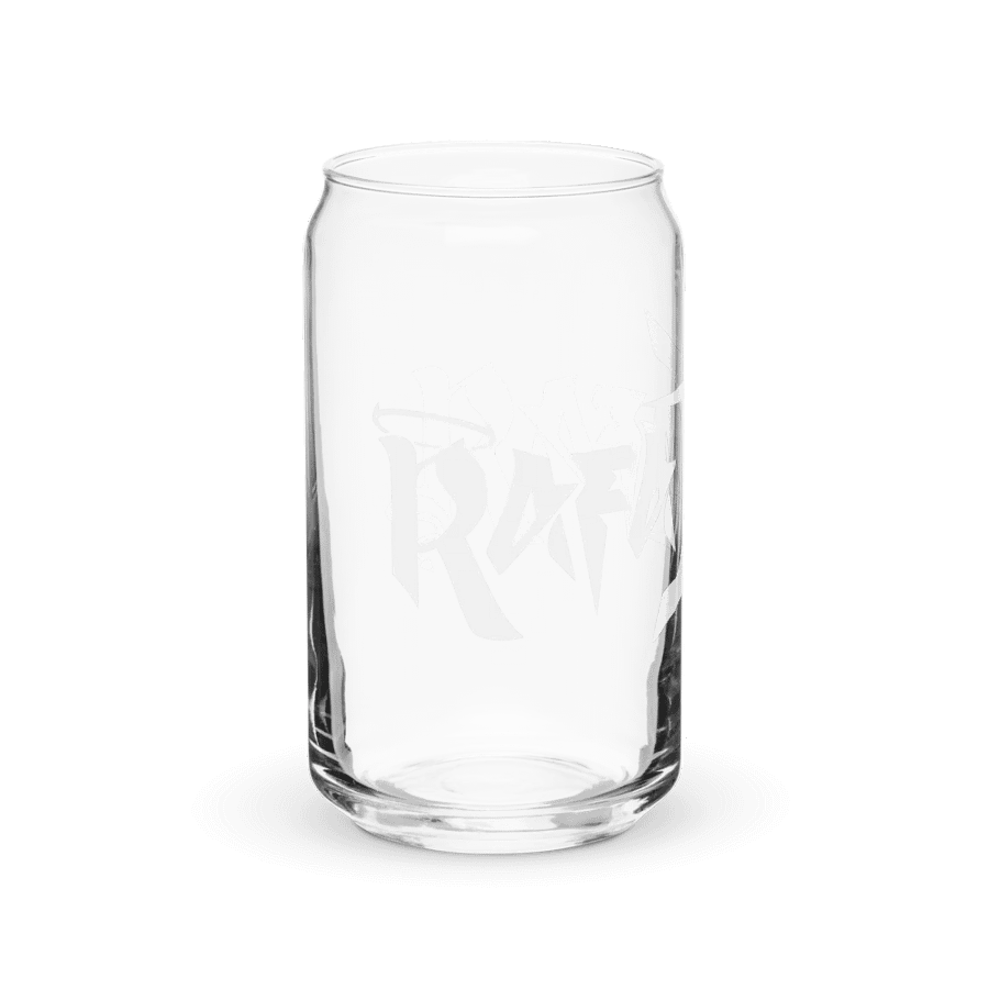 RafaZafar Logotext Can Glass (white) product image (10)