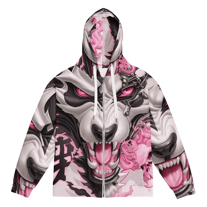 Cyberwolf Women's Zip Hoodie product image (1)