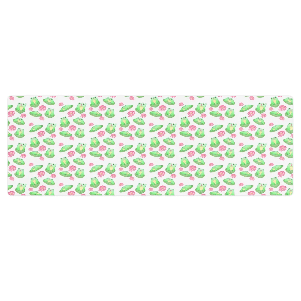 Kawaii Froggie Yoga Mat product image (1)