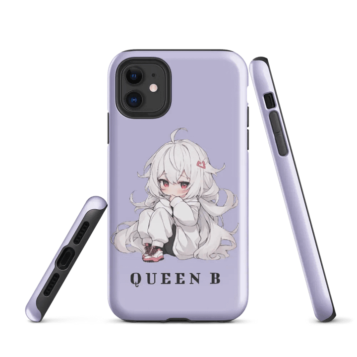 Queen B Chibi iPhone® Pastel Purple Tough Case product image (1)