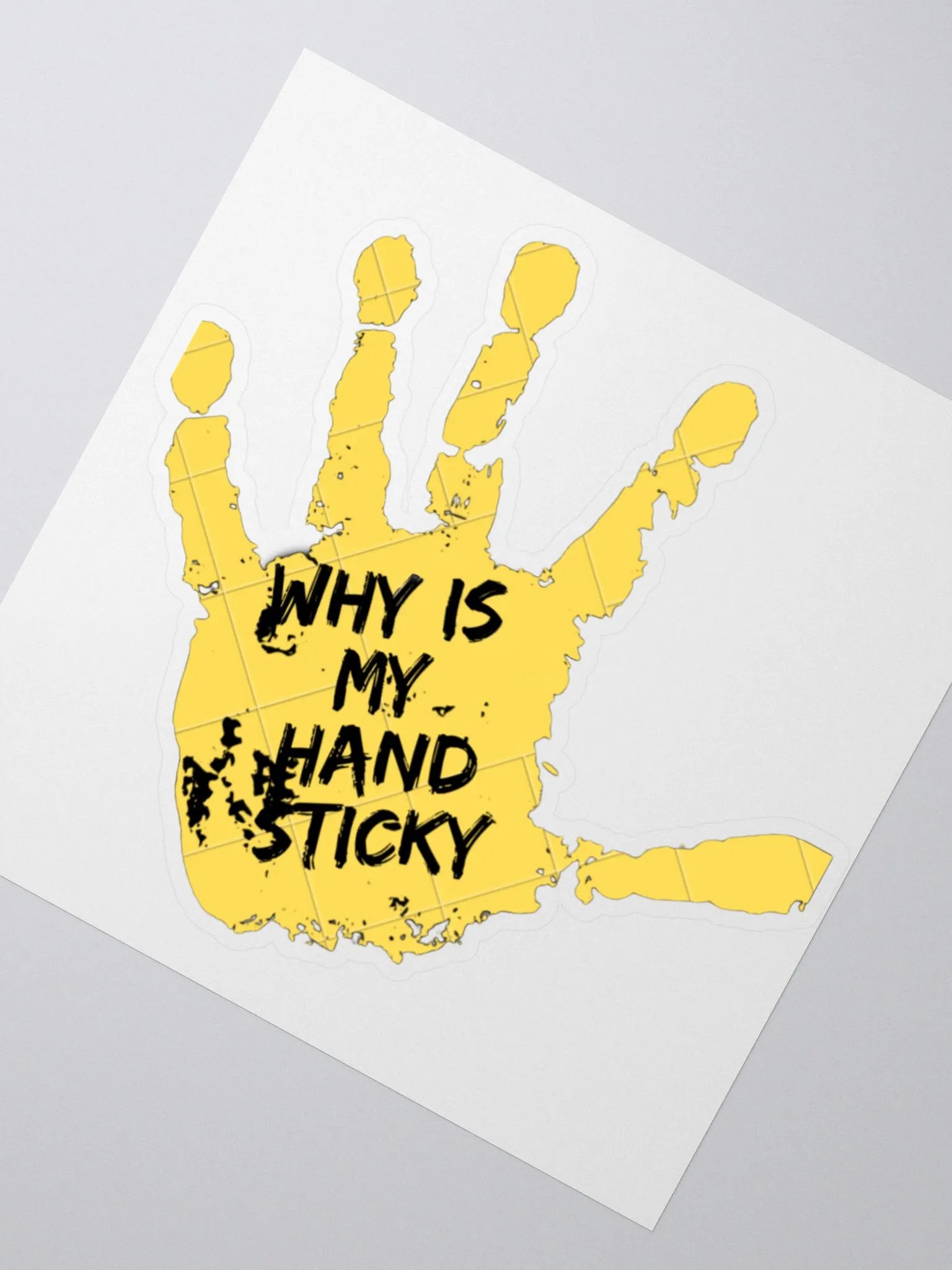 Sticky Hand Sticker product image (4)