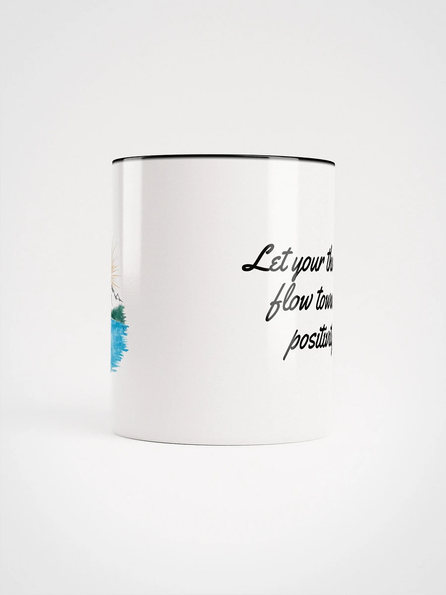 Let Your Thoughts Flow Towards Positivity - Sunrise Mug product image (5)