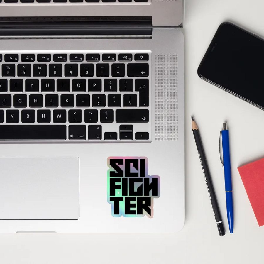 SCIFIGHTER STACKED STICKER product image (12)