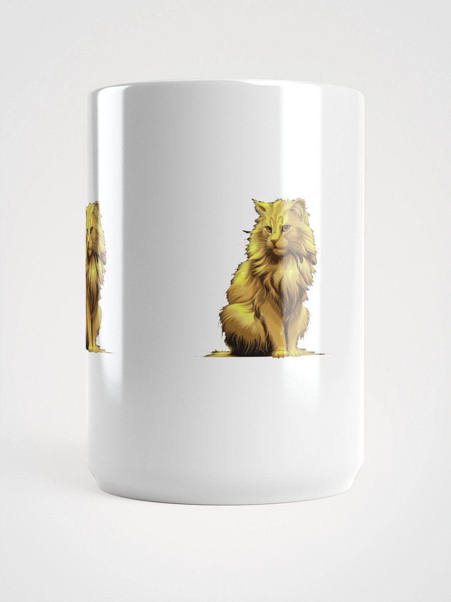 Golden Fur Cat Artistic Mug product image (6)