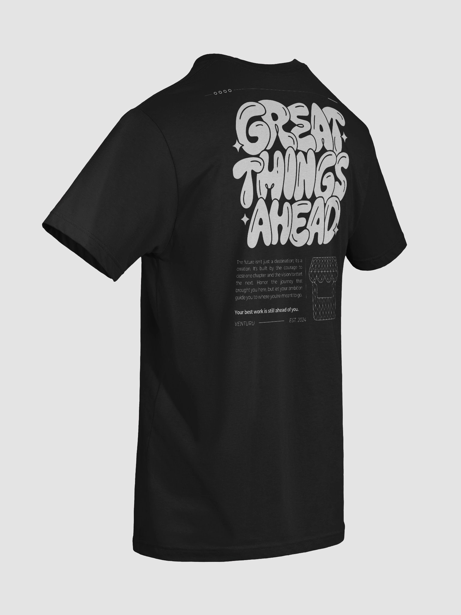 Great Things Ahead Dark Tee product image (11)