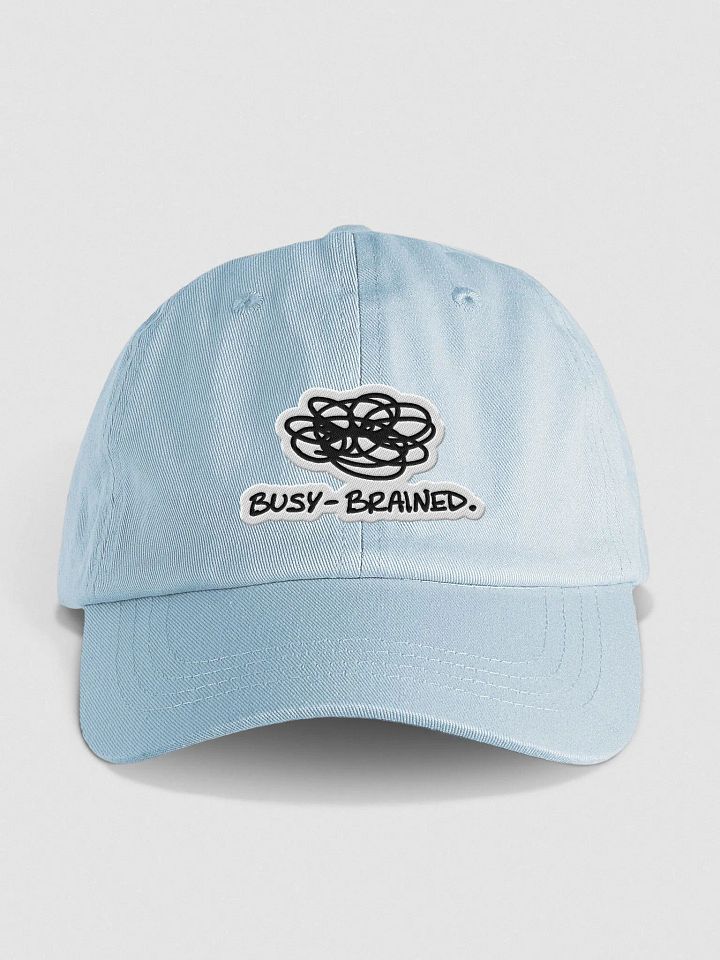 BUSY-BRAINED pastel dad hat (bubble design) product image (3)
