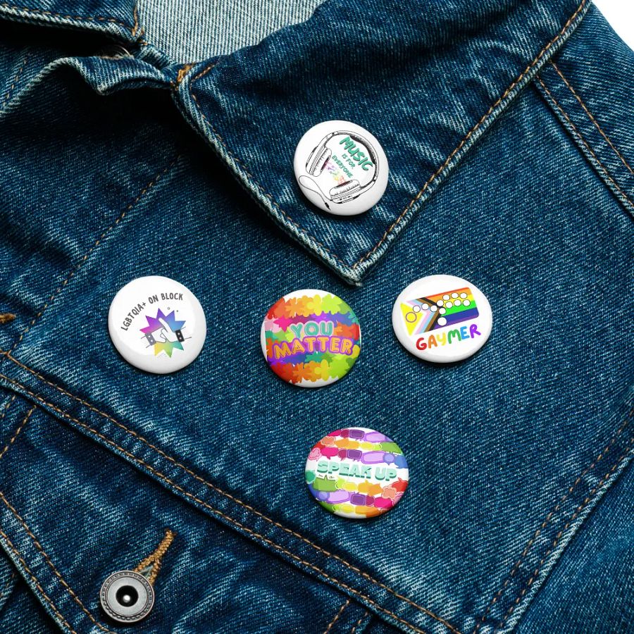 PRIDE - Variety Pin Buttons product image (9)