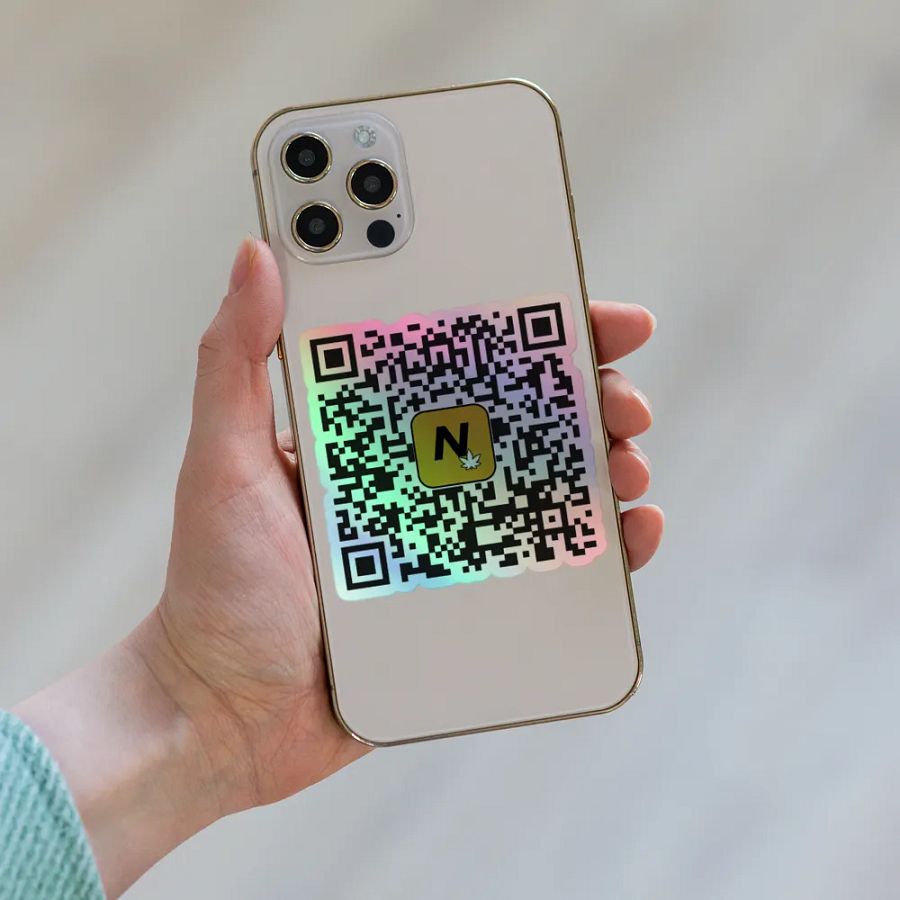 Nugzz Star QR Code Sticker product image (6)