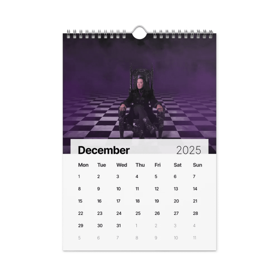 Scarlett XIII 2025 Wall Calendar product image (4)