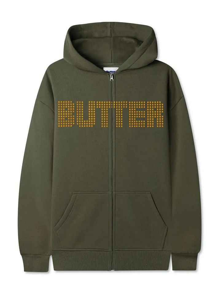 Stars Zip-Thru Hood, Army product image (1)