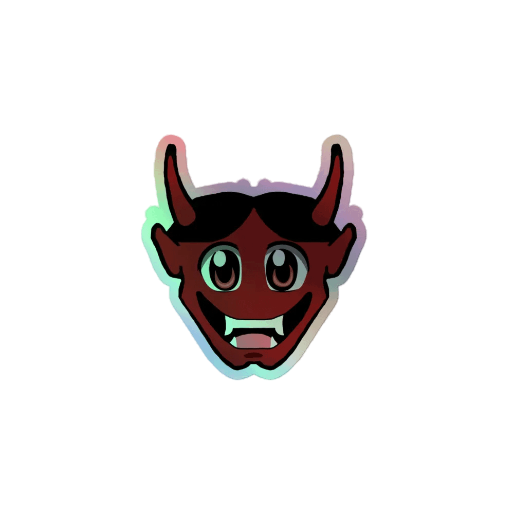 Oni Holo Sticker product image (1)