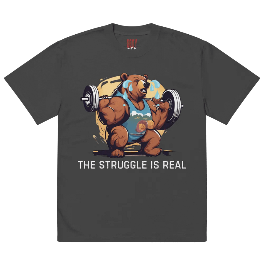 The struggle is real unisex faded T-shirt product image (12)