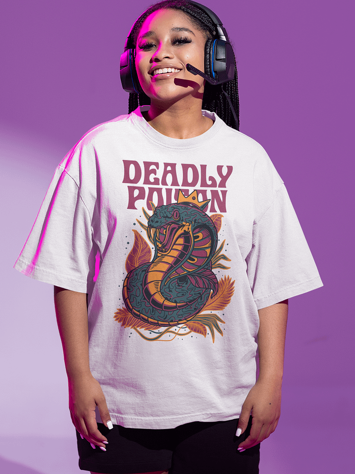 Deadly Poison Oversized Tee product image (1)