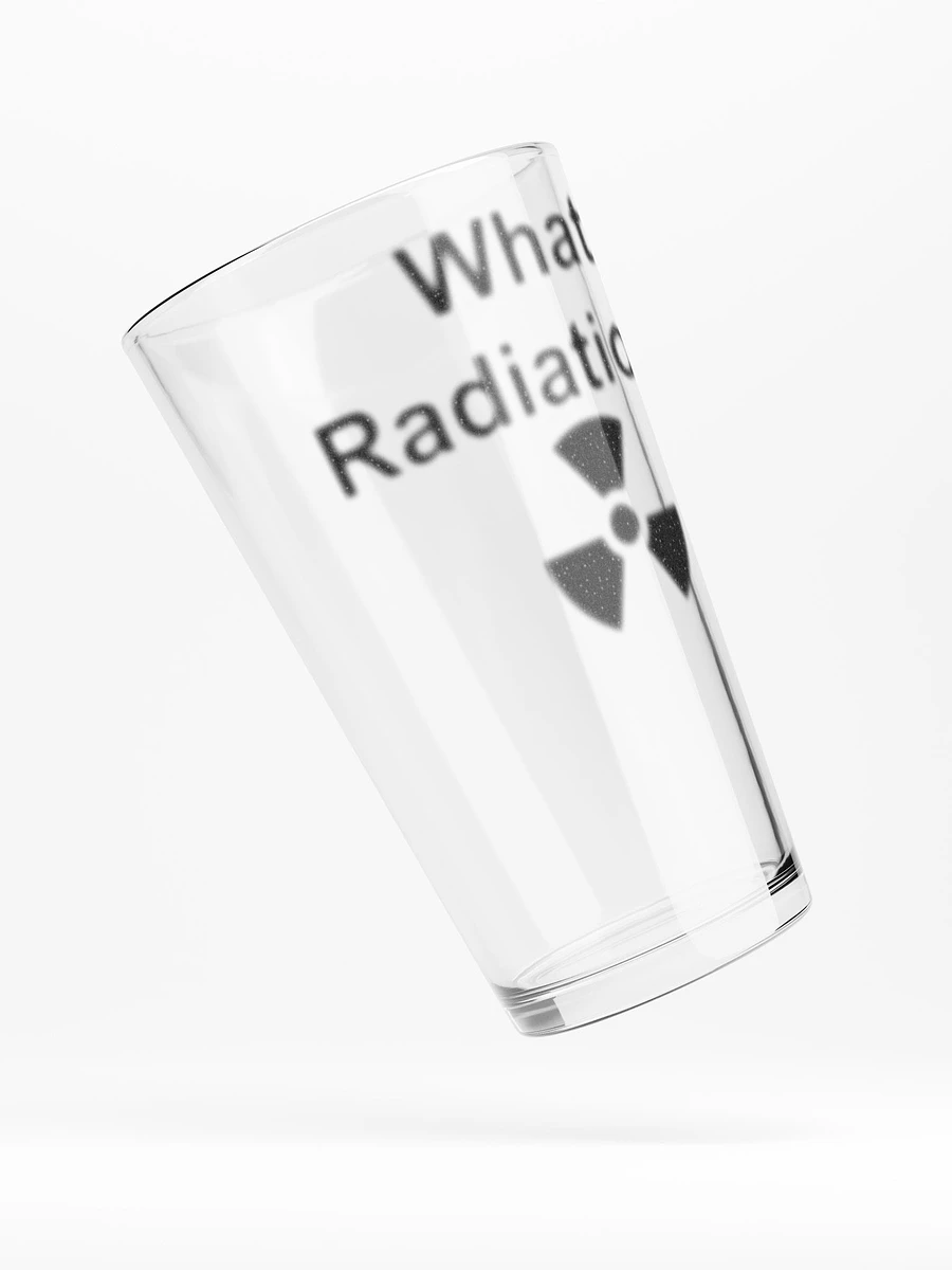 What Radiation? pint glass product image (4)