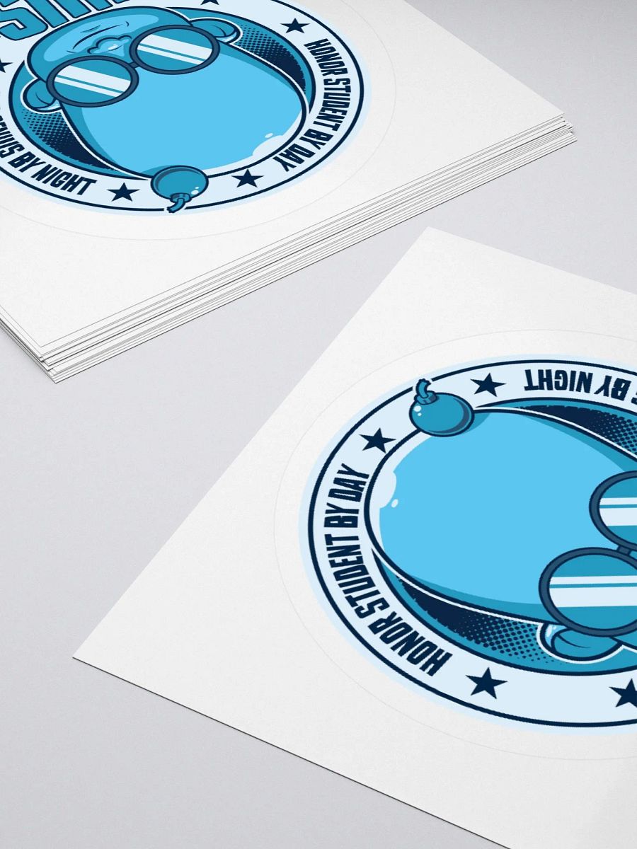 Funny Gamer Sticker – Genius by Day, Evil Genius by Night product image (12)