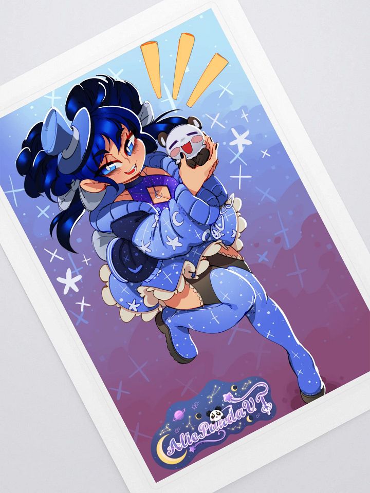 Celestial Kiss Cut Sticker Sheet product image (1)