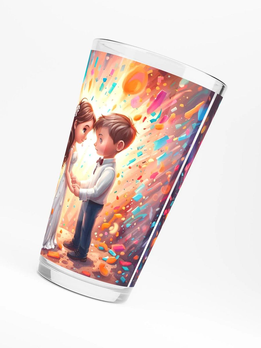 Cute Couple Pint Glass product image (6)