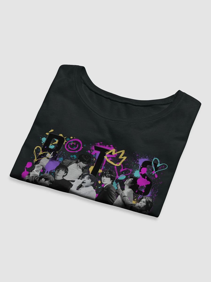 BTS Graffitti Women´s Crop Baby Tee product image (8)