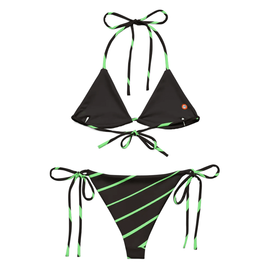 Midnight Tide String Bikini Set product image (5)