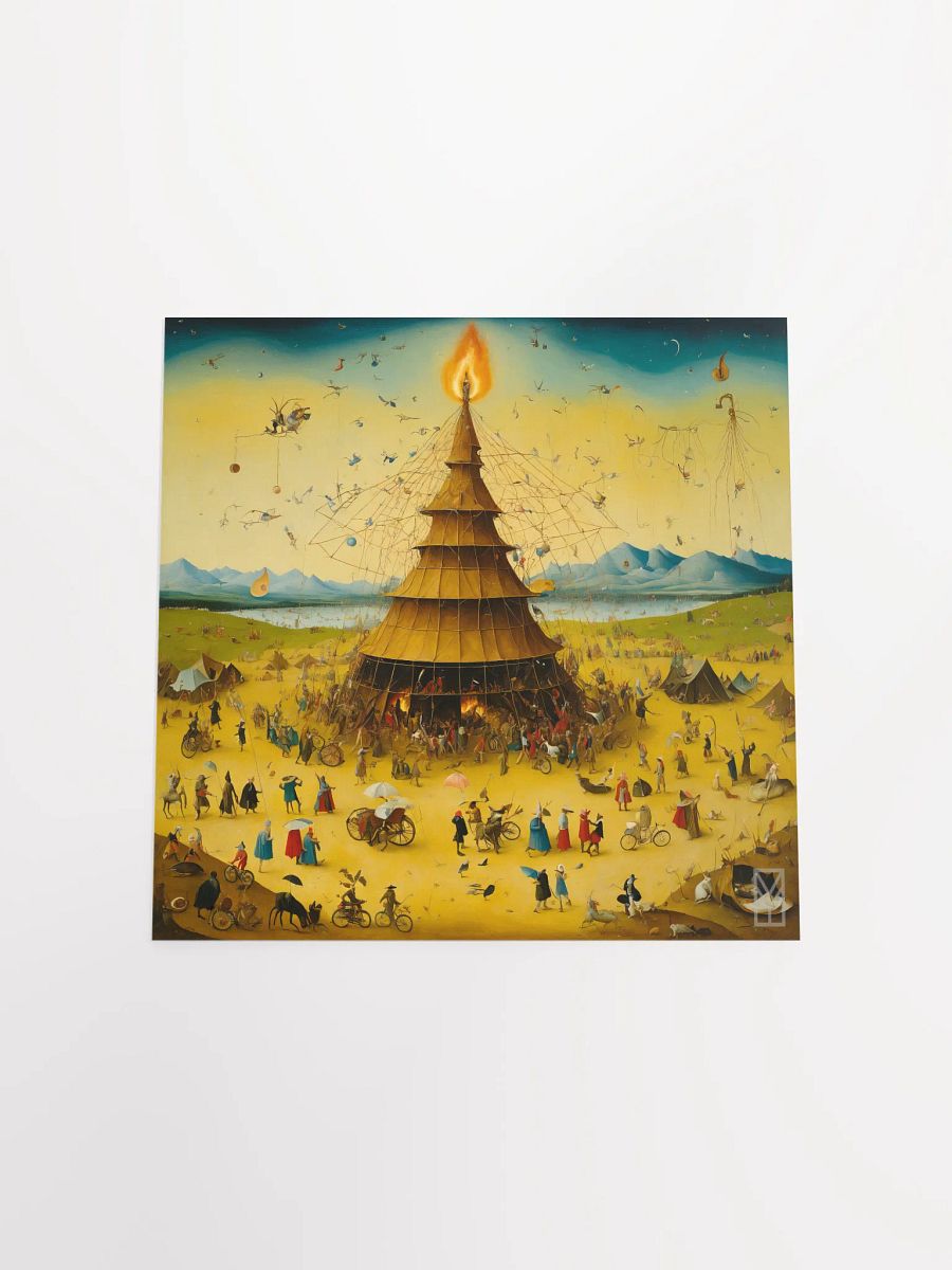 Poster Storm at the Festival: Surreal Interpretation product image (4)