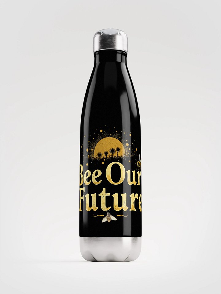 Nature's Buzz Stainless Steel Water Bottle product image (1)