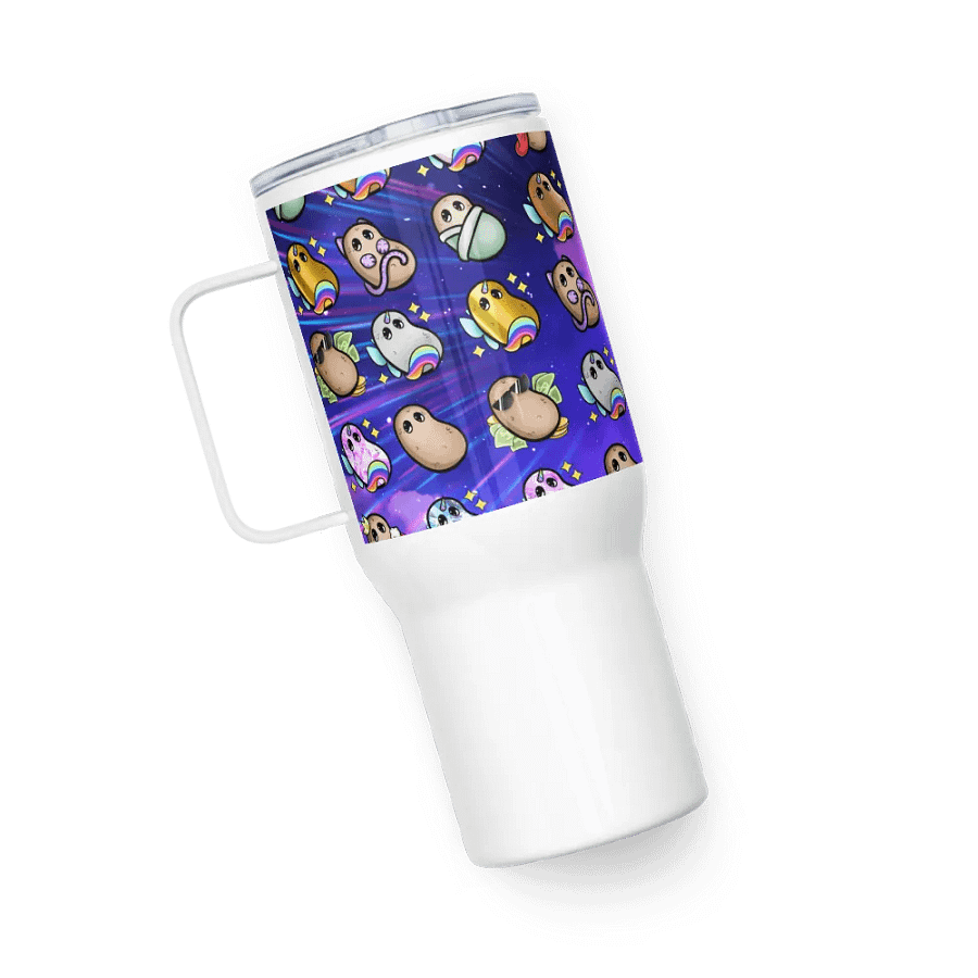 ''Patates intergalactiques'' Tasse de voyage avec poignée product image (5)
