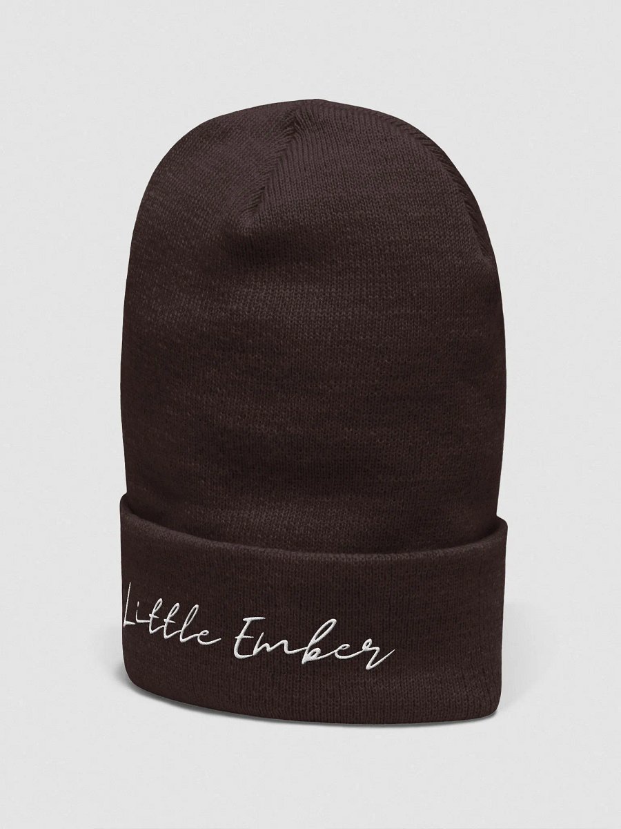 Little Ember Beanie White Font product image (6)