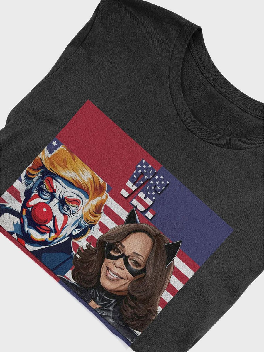 Joker Trump vs. Harris Cat Showdown T-Shirt product image (39)
