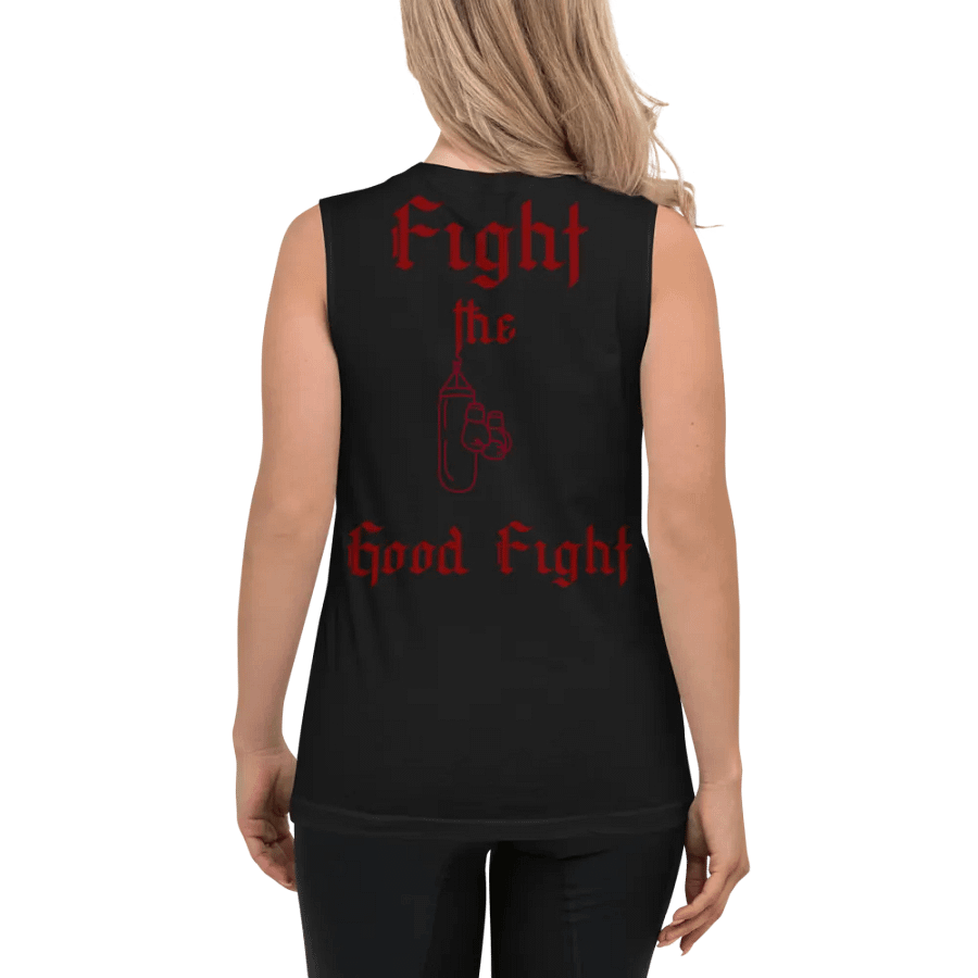 Fighter's Unisex Muscle Tank product image (5)
