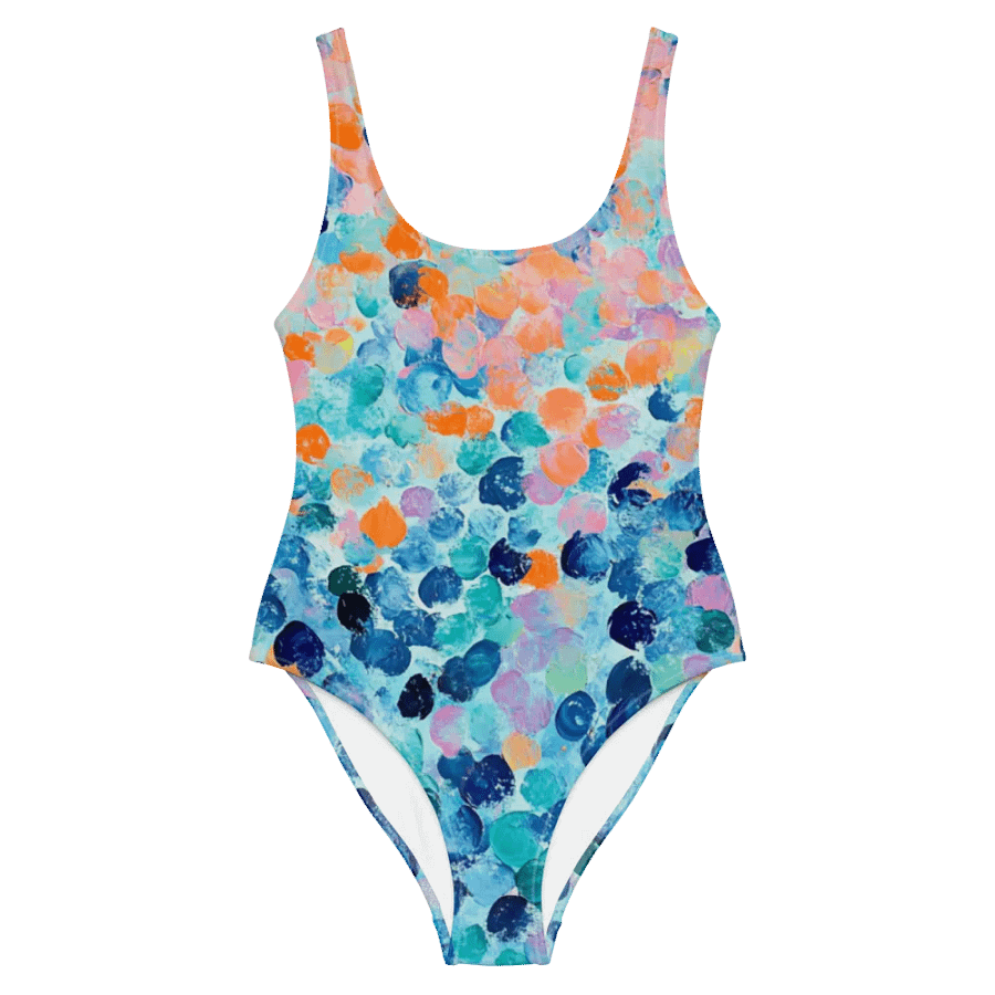Vibrant Circles Custom Swimsuit product image (1)