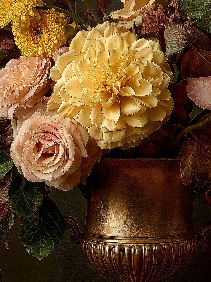 Autumnal Fleur Art Print product image (5)