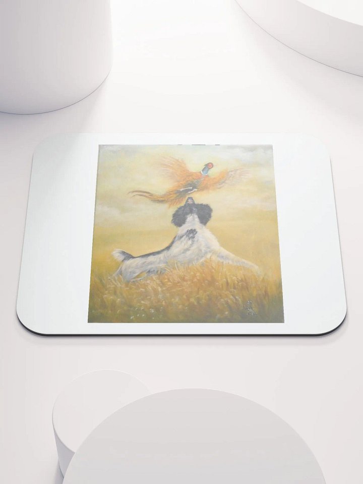 Springer and Pheasant mouse pad product image (1)